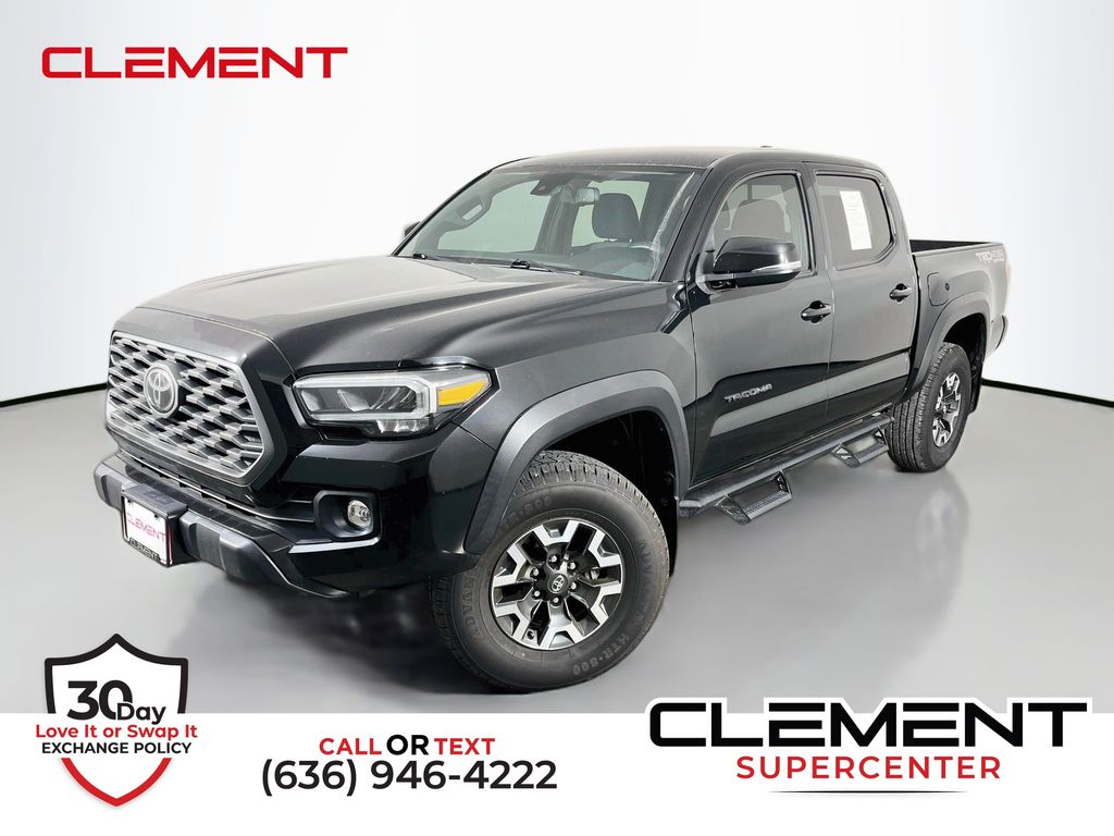 Black 2023 Toyota Tacoma Pickup Truck Four-Wheel Drive 6-Speed Automatic
