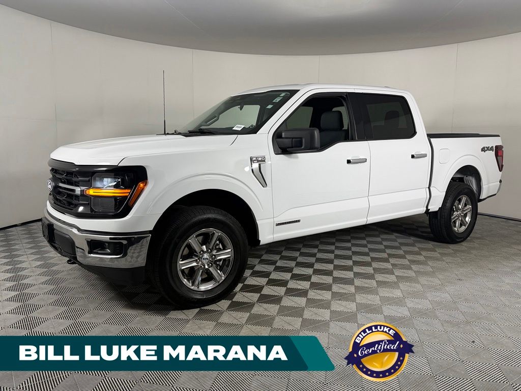 Oxford White 2025 Ford F-150 Pickup Truck Four-Wheel Drive Automatic
