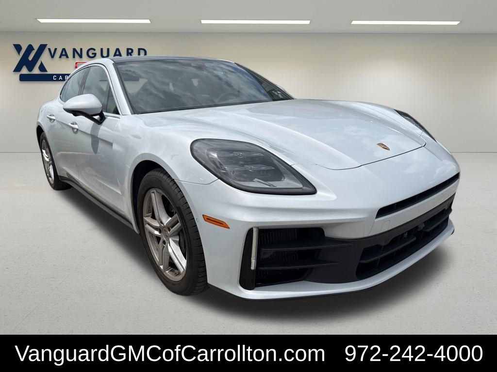 Gray (Ice Grey Metallic) 2025 Porsche Panamera RWD Sedan Rear-Wheel Drive 8-Speed Automatic