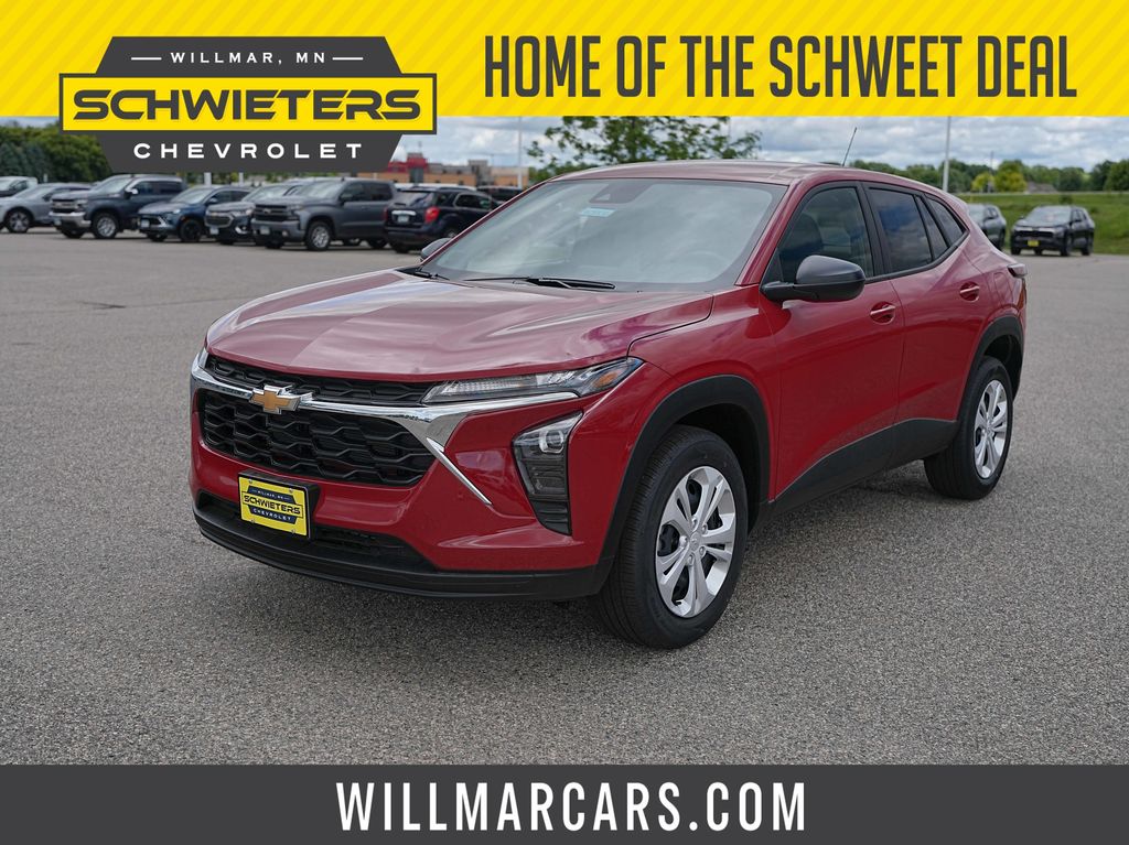 Apex Red 2026 Chevrolet Trax SUV / Crossover Front-Wheel Drive 6-Speed Automatic