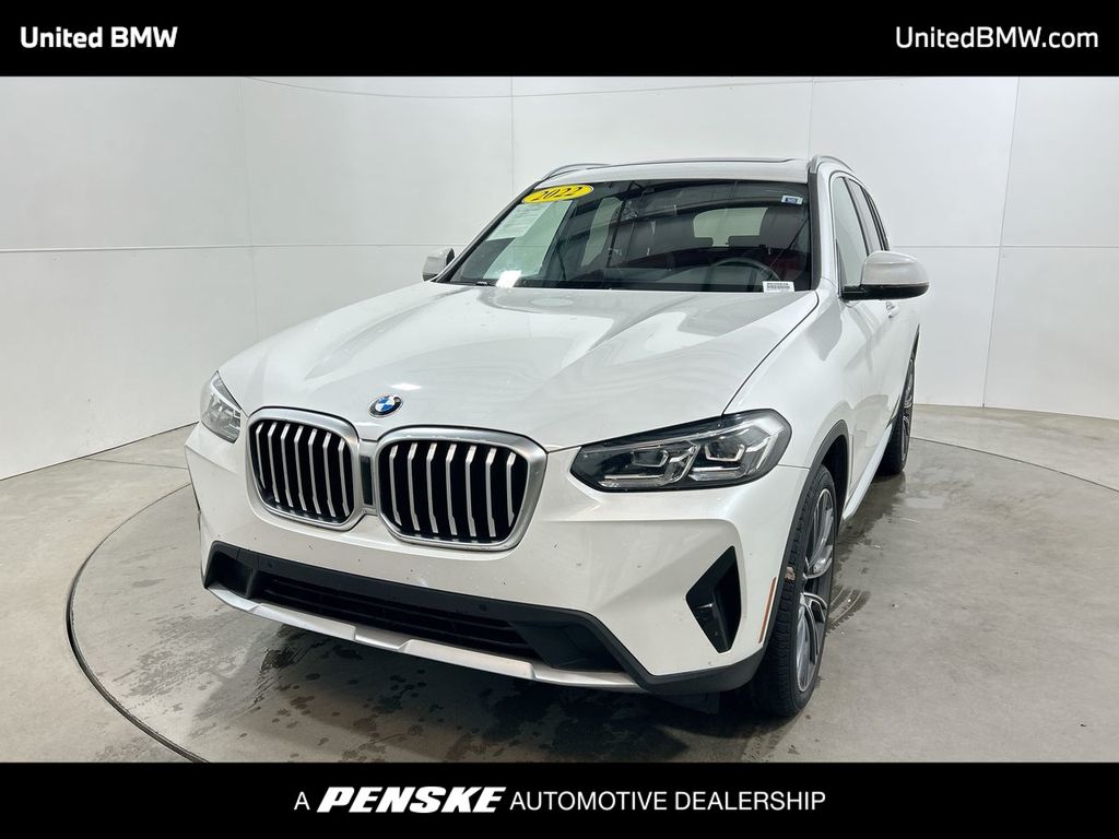 2022 BMW X3 sDrive30i Hero Image