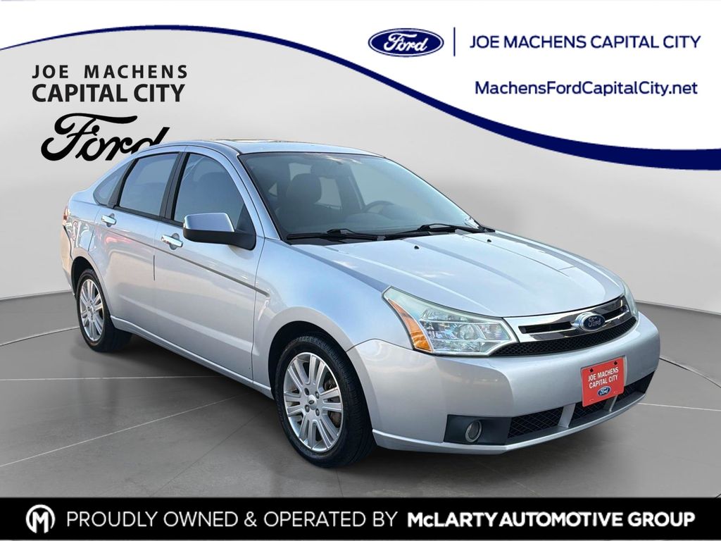 Ingot Silver 2010 Ford Focus Sedan Front-Wheel Drive 4-Speed Automatic