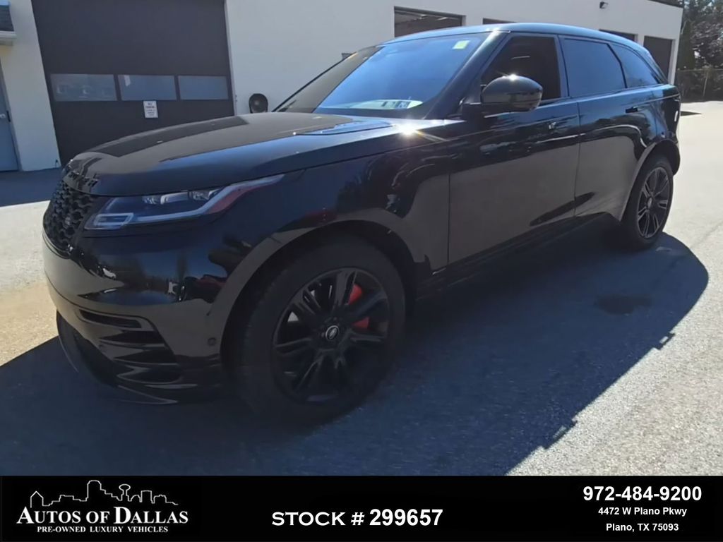 Black 2021 Land Rover Range Rover Velar P250 R-Dynamic S AWD SUV / Crossover All-Wheel Drive 8-Speed Automatic