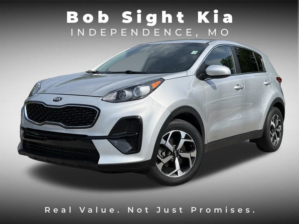 Sparkling Silver 2021 Kia Sportage LX FWD SUV / Crossover Front-Wheel Drive 6-Speed Automatic Overdrive