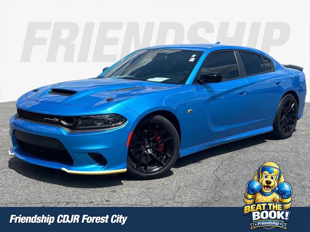 B5 Blue Pearlcoat 2023 Dodge Charger Sedan Rear-Wheel Drive 8-Speed Automatic