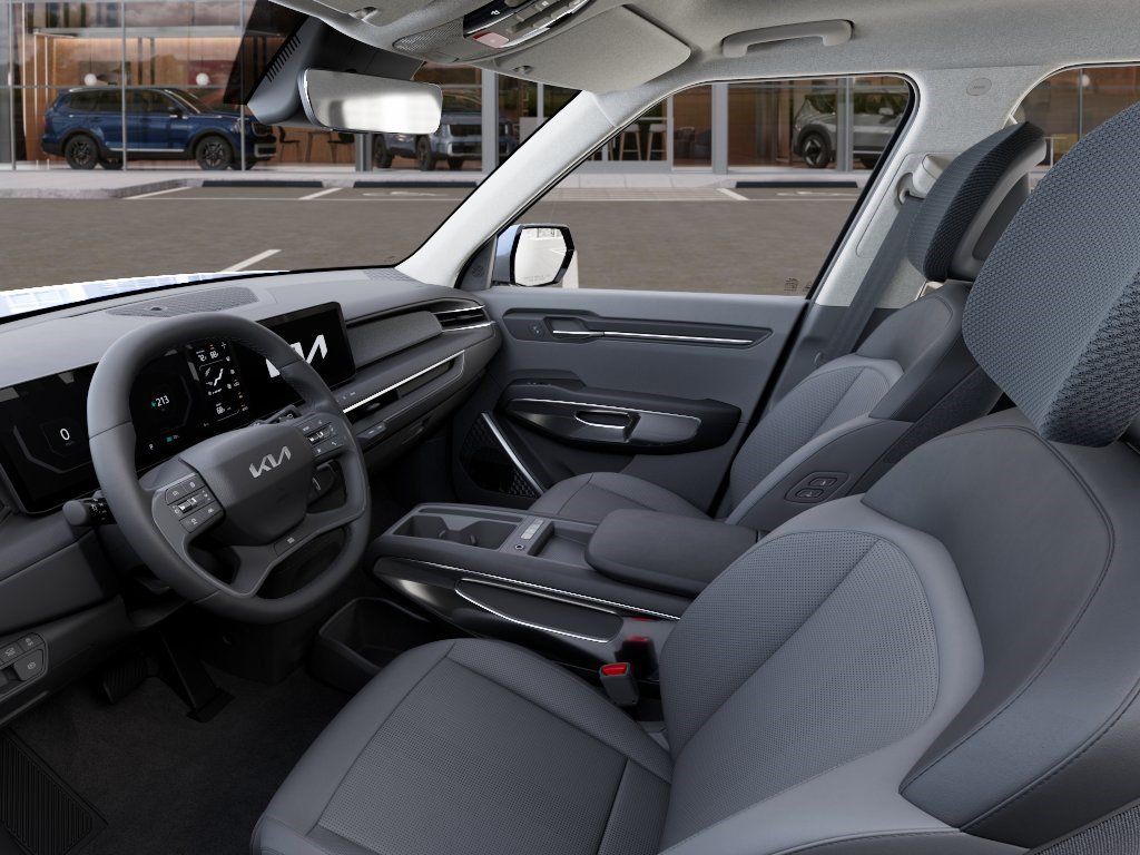 2026 Kia EV9 Light Long Range White at Shottenkirk Kia Fort Bend