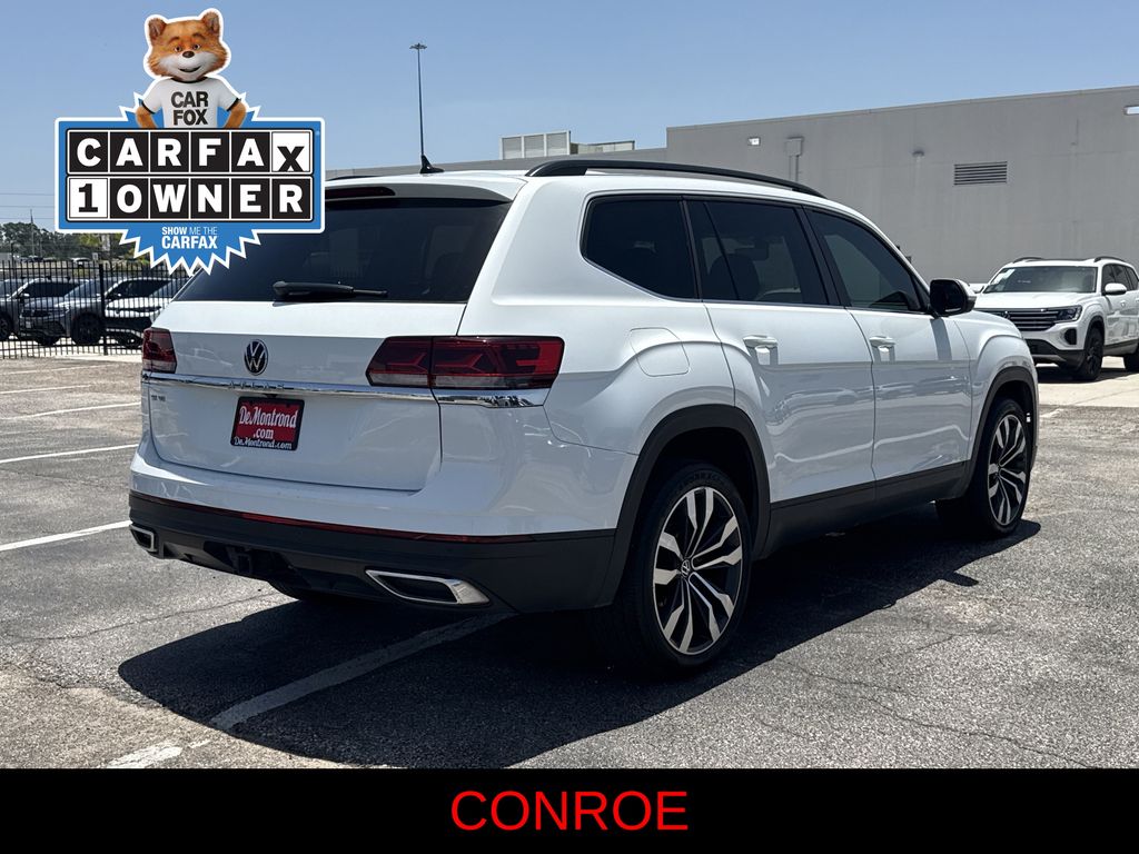 2022 Volkswagen Atlas 3.6L V6 SE w/Technology White at Bayway Cadillac of The Woodlands