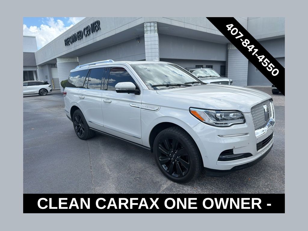 Pearl Metallic 2023 Lincoln Navigator Reserve RWD SUV / Crossover 4X2 Automatic