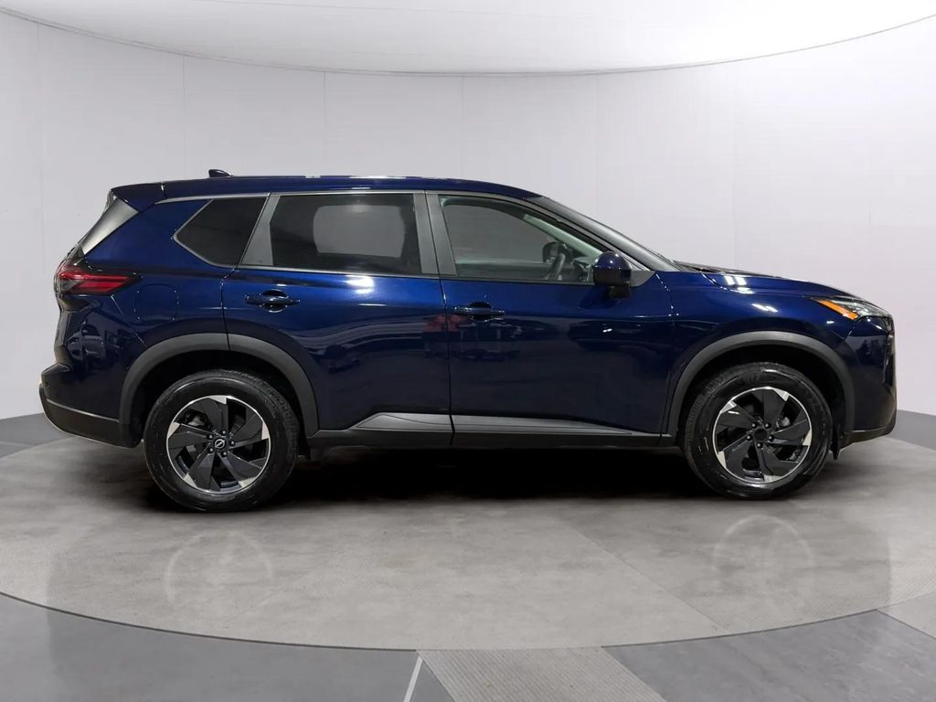 Certified Used 2024 Deep Ocean Blue Pearl Nissan SV image 3