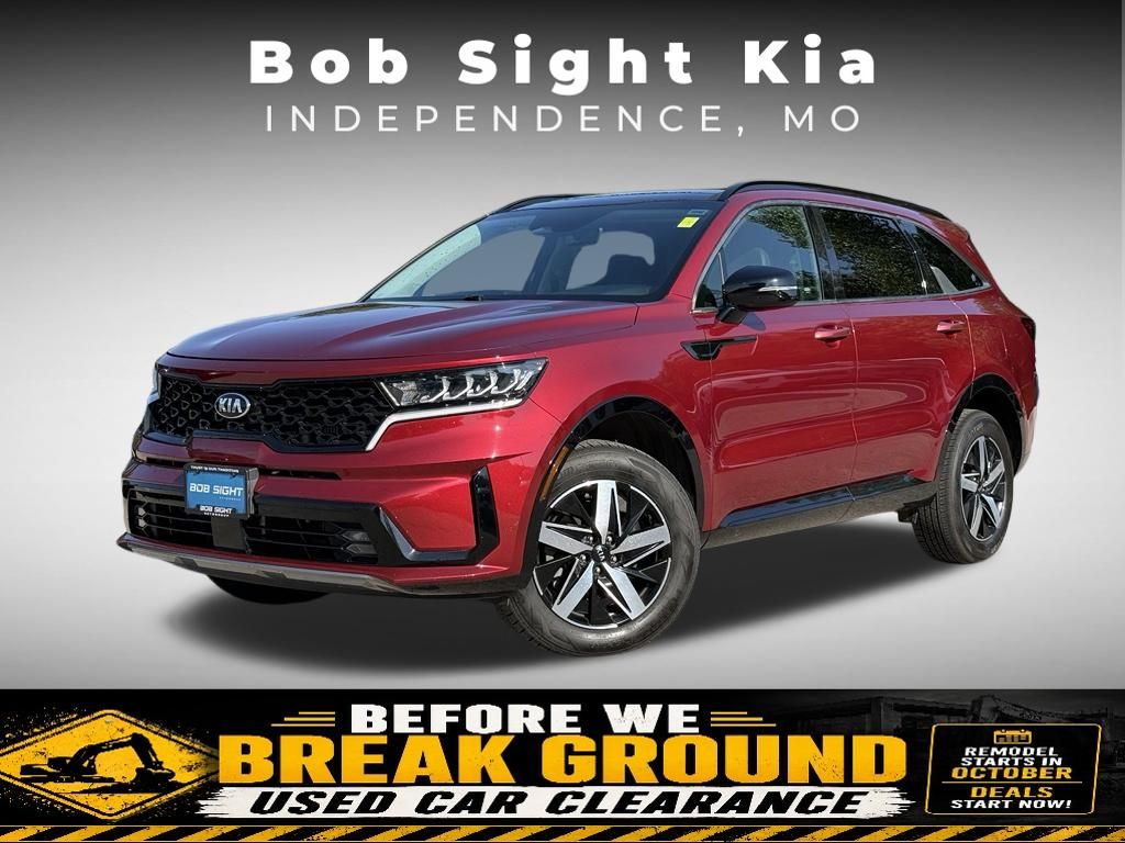 Passion Red Tintcoat 2021 Kia Sorento SUV / Crossover All-Wheel Drive 8-Speed Dual Clutch