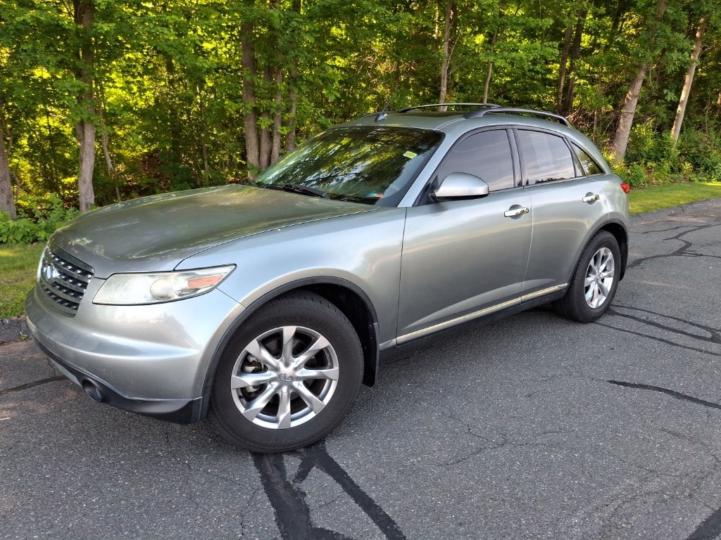 Gray (Diamond Graphite Metallic) 2008 INFINITI FX35 AWD SUV / Crossover All-Wheel Drive 5-Speed Automatic