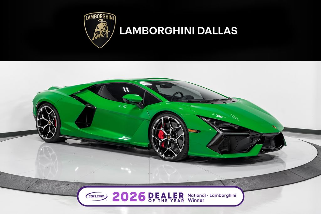 Green (Verde Viper Metallic) 2024 Lamborghini Revuelto AWD Coupe All-Wheel Drive 8-Speed Dual Clutch