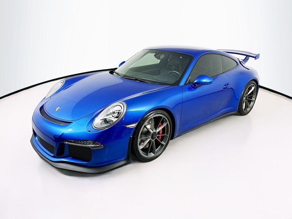 Sapphire Blue Metallic 2015 Porsche 911 Coupe Rear-Wheel Drive 7-Speed Dual Clutch