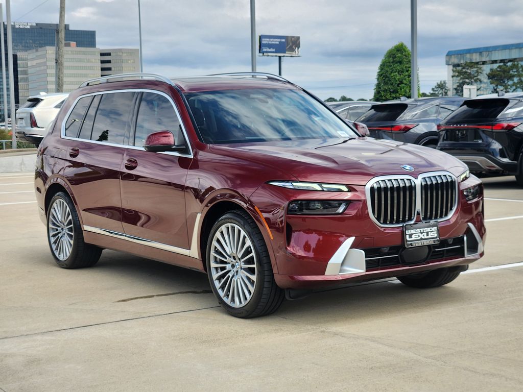 2025 BMW X7 xDrive40i Red at Gullo Toyota