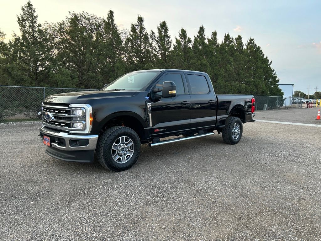 Black Metallic 2025 Ford F-250 Super Duty Pickup Truck Four-Wheel Drive Automatic