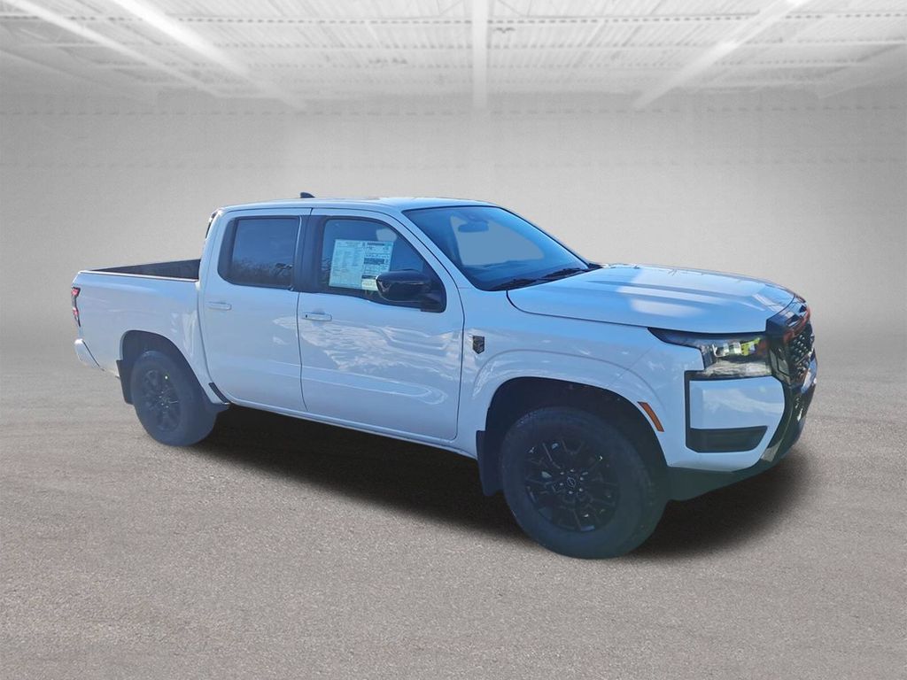 2026 Nissan Frontier SV White at John Sisson Motors