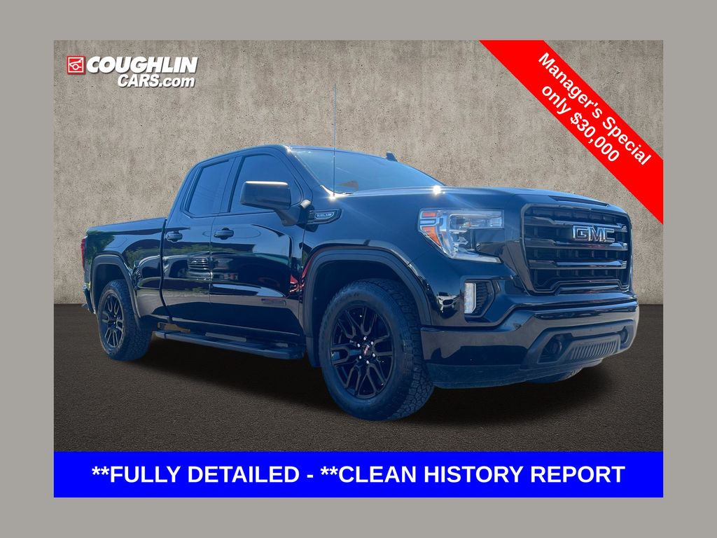 Onyx Black 2021 GMC Sierra 1500 Pickup Truck Four-Wheel Drive 8-Speed Automatic