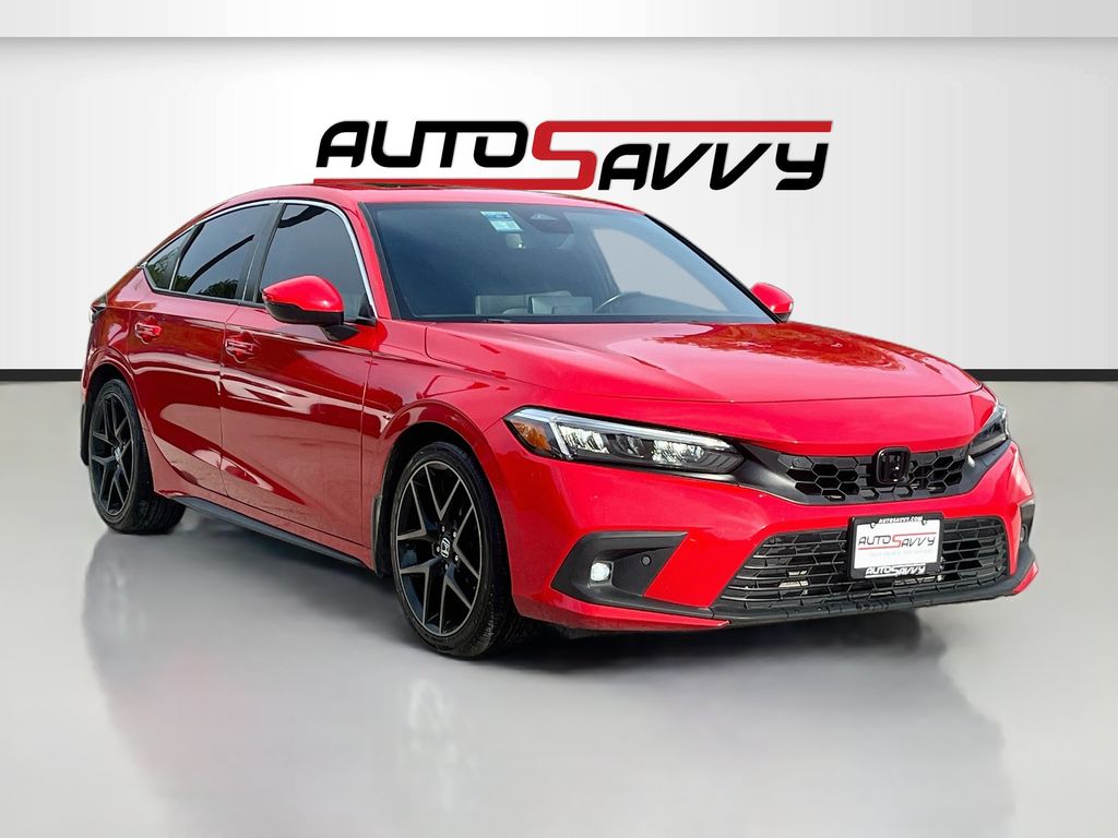 2022 Honda Civic Sport Touring Red at Don McGill Toyota