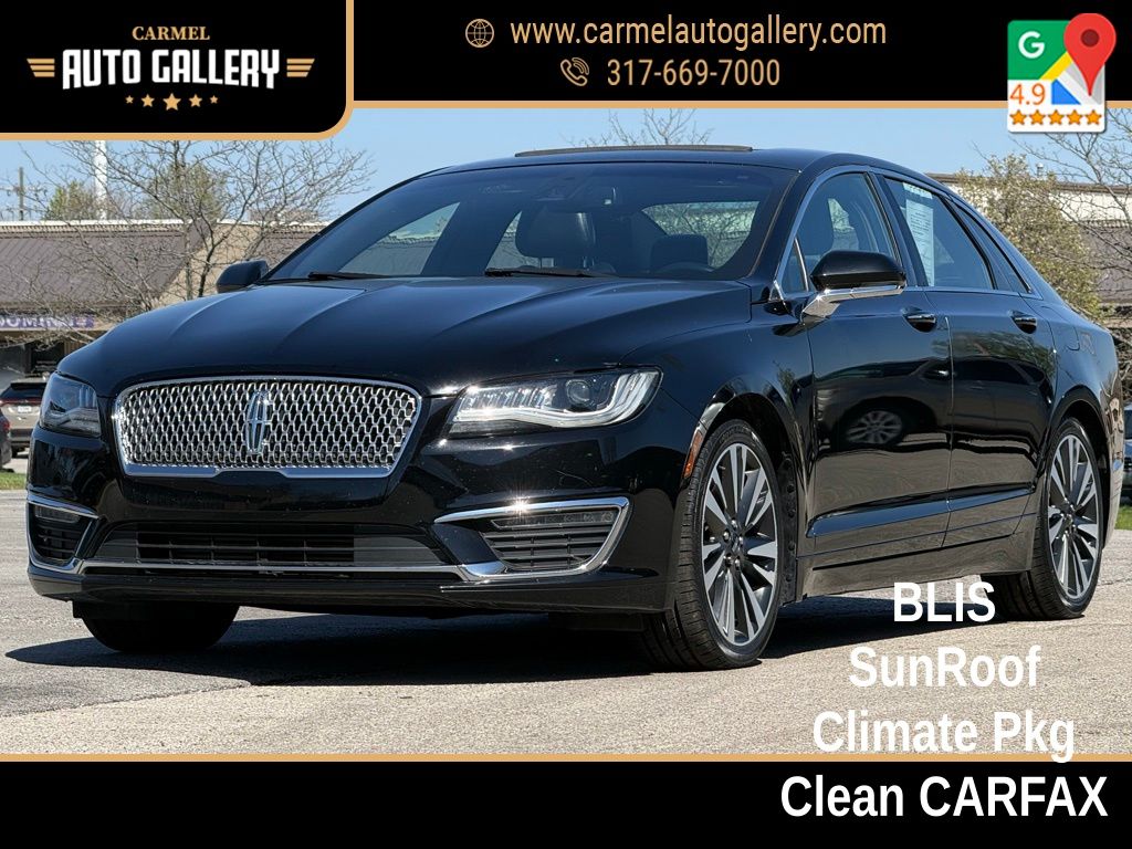 Velvet 2017 Lincoln MKZ Sedan Front-Wheel Drive 6-Speed Automatic