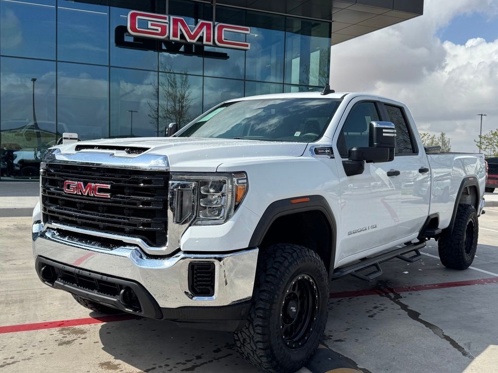 Summit White 2020 GMC Sierra 2500HD Pickup Truck Four-Wheel Drive 6-Speed Automatic
