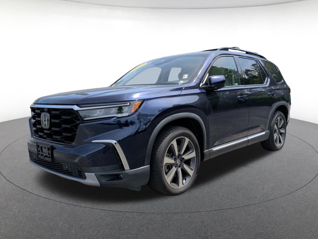 Black (Obsidian Blue Pearl) 2023 Honda Pilot SUV / Crossover All-Wheel Drive Automatic