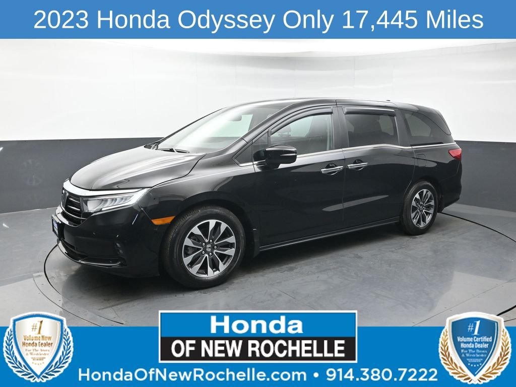Crystal Black Pearl 2023 Honda Odyssey EX-L FWD Minivan Front-Wheel Drive Automatic