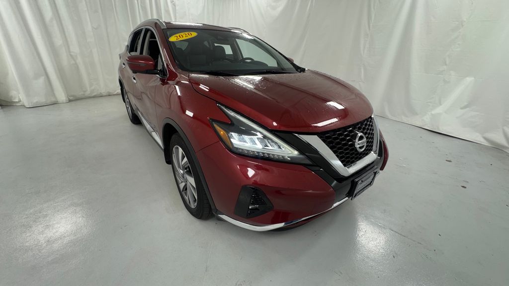Cayenne Red Metallic 2020 Nissan Murano SL AWD SUV / Crossover All-Wheel Drive Continuously Variable Transmission