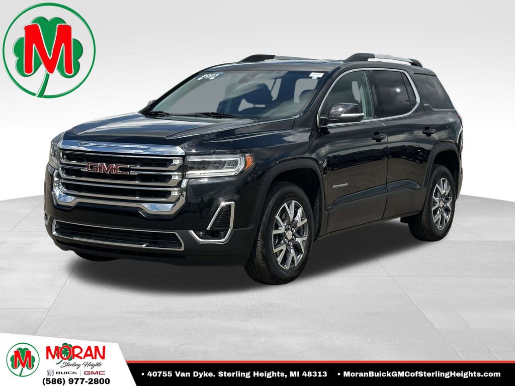 Black (Ebony Twilight Metallic) 2023 GMC Acadia SUV / Crossover Four-Wheel Drive 9-Speed Automatic