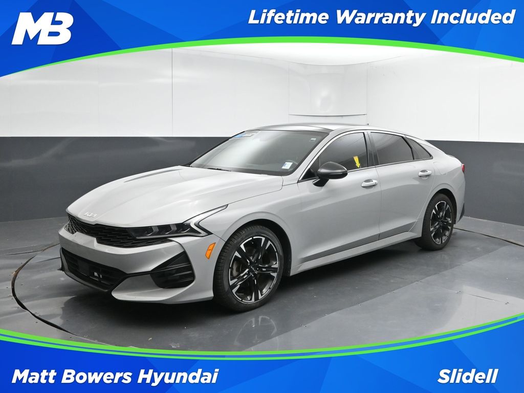 Wolf Gray 2023 Kia K5 Sedan Front-Wheel Drive 8-Speed Automatic