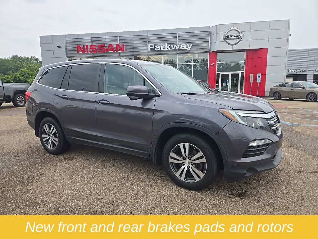Gray (Modern Steel) 2018 Honda Pilot SUV / Crossover All-Wheel Drive 6-Speed Automatic
