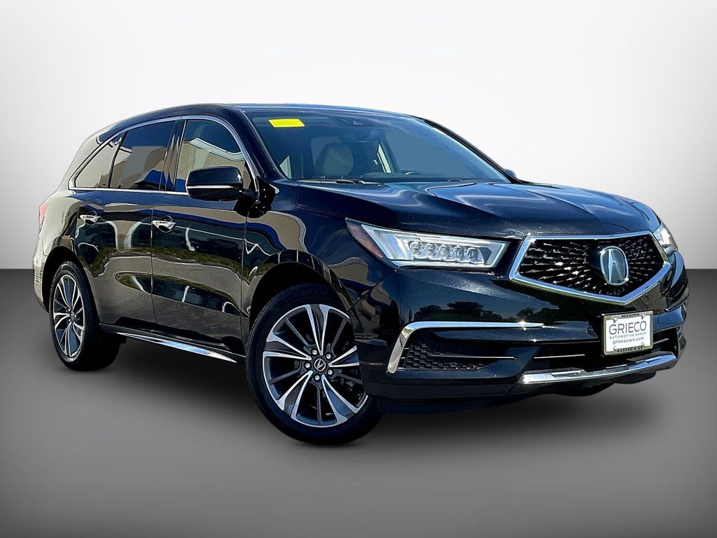 Black 2019 Acura MDX SUV / Crossover All-Wheel Drive 9-Speed Automatic
