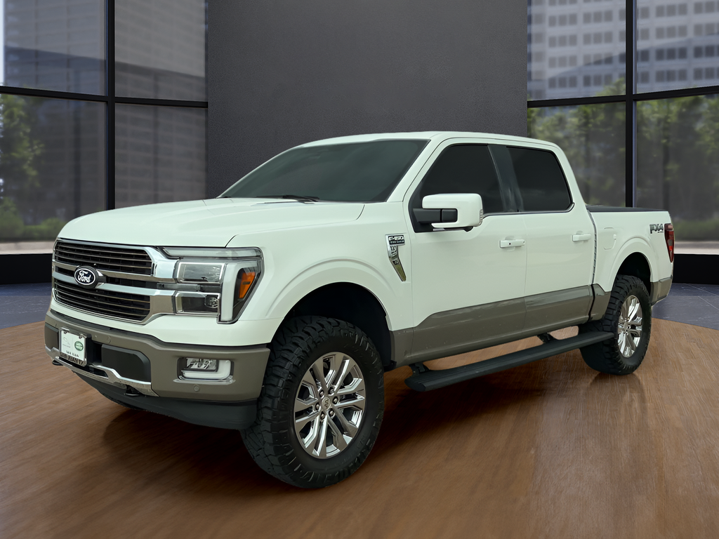 White Metallic 2025 Ford F-150 Pickup Truck Four-Wheel Drive Automatic