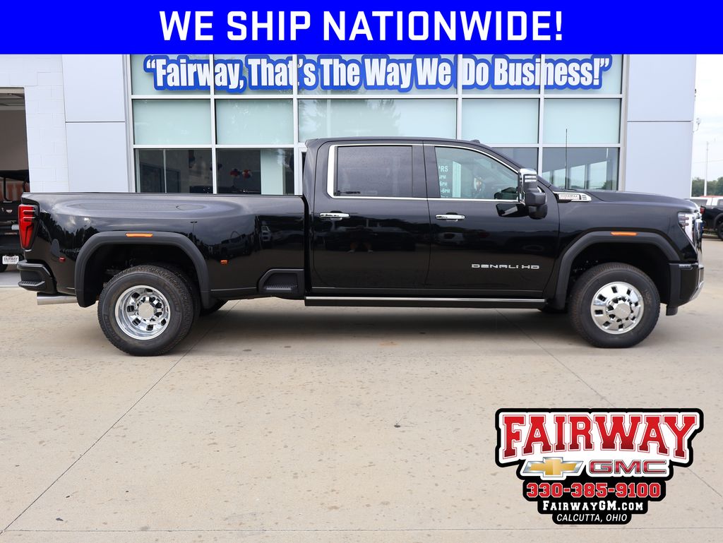 Onyx Black 2026 GMC Sierra 3500HD Pickup Truck Four-Wheel Drive Automatic