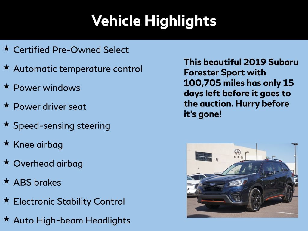 2019 Subaru Forester Sport 2