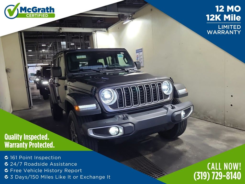 Gray (Granite Crystal Metallic Clearcoat) 2026 Jeep Wrangler SUV / Crossover Four-Wheel Drive 8-Speed Automatic