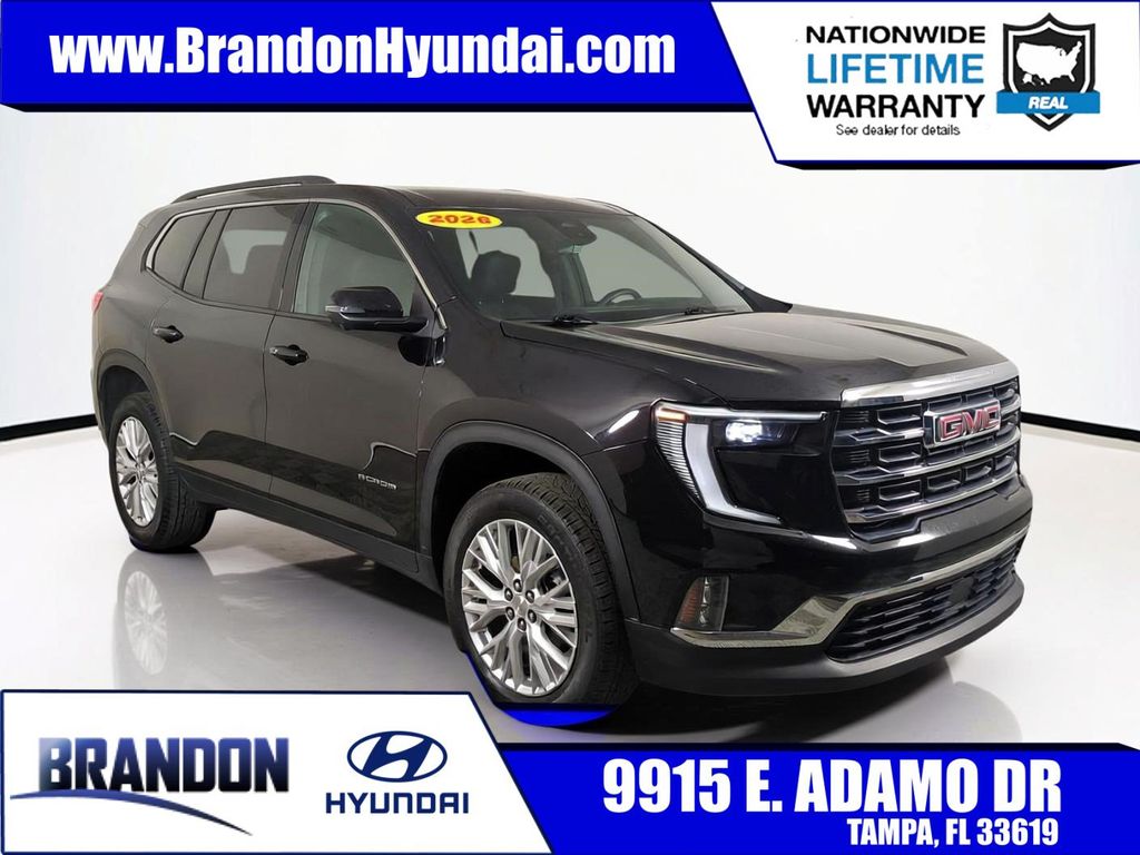 Black (Ebony Twilight Metallic) 2026 GMC Acadia SUV / Crossover Front-Wheel Drive 8-Speed Automatic