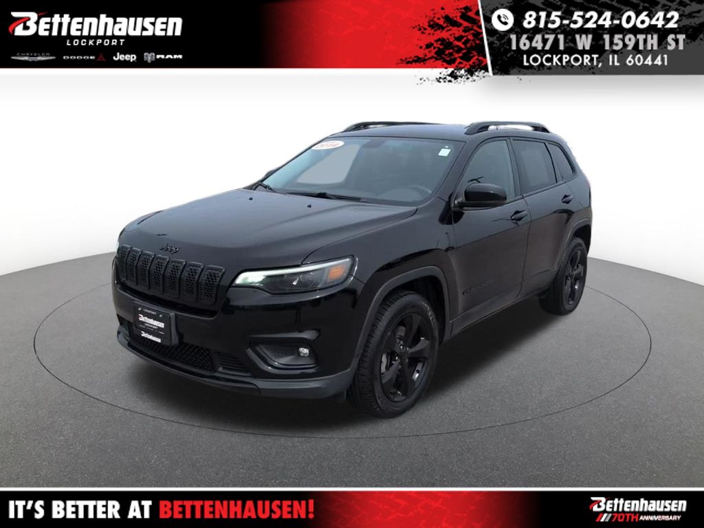 Diamond Black 2019 Jeep Cherokee SUV / Crossover Four-Wheel Drive 9-Speed Automatic