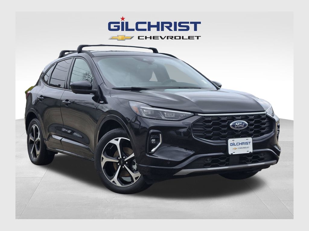 Black Metallic 2023 Ford Escape Hybrid ST-Line Elite AWD SUV / Crossover All-Wheel Drive Continuously Variable Transmission