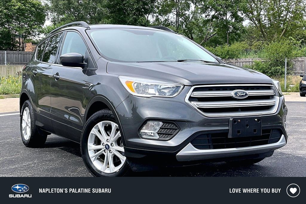 Gray (Magnetic) 2018 Ford Escape SUV / Crossover Front-Wheel Drive 6-Speed Automatic