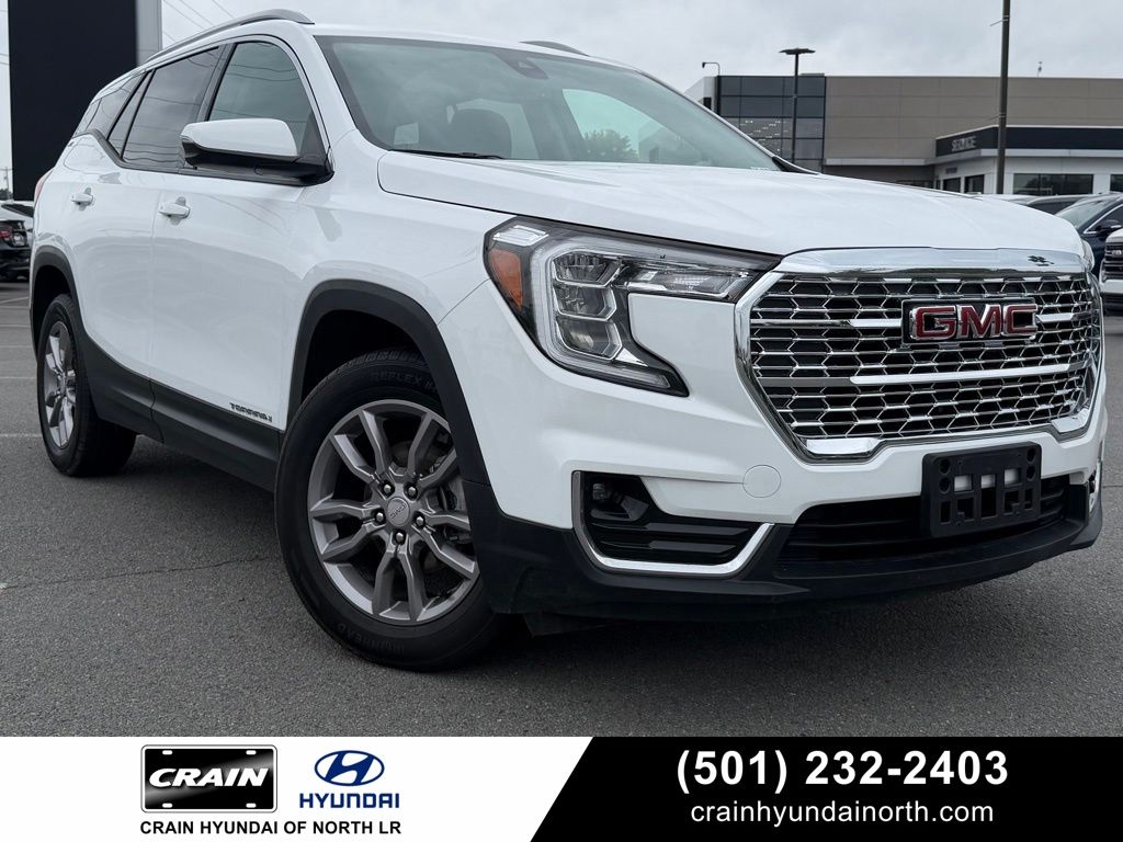 Summit White 2024 GMC Terrain SUV / Crossover All-Wheel Drive 9-Speed Automatic