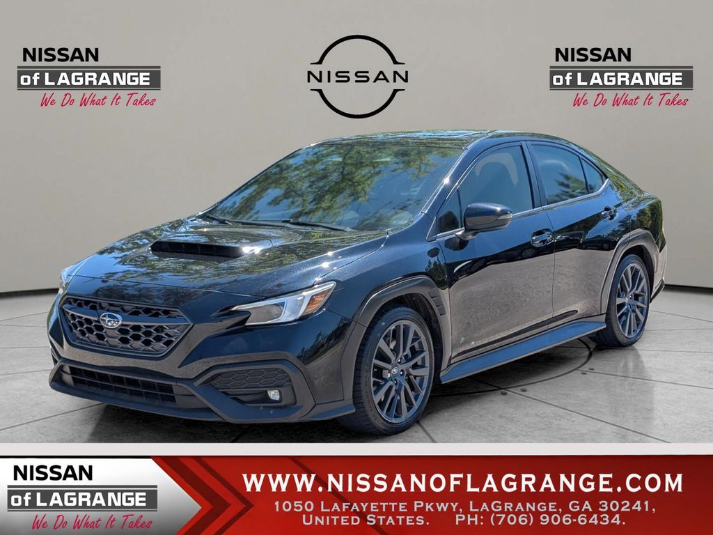 Crystal Black Silica 2023 Subaru WRX Sedan All-Wheel Drive Continuously Variable Transmission