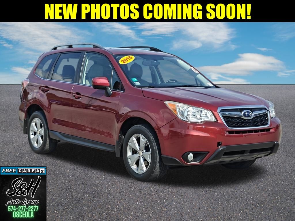 Venetian Red Pearl 2015 Subaru Forester SUV / Crossover All-Wheel Drive Continuously Variable Transmission