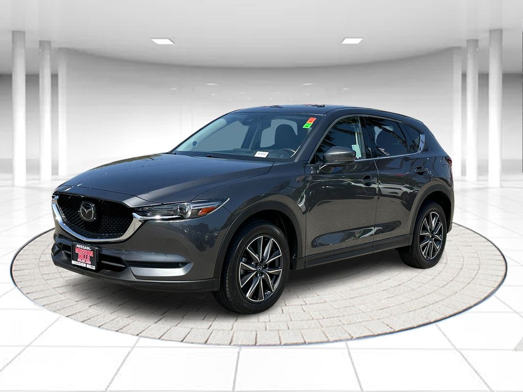 Machine Gray 2017 Mazda CX-5 Grand Touring SUV / Crossover Front-Wheel Drive 6-Speed Automatic