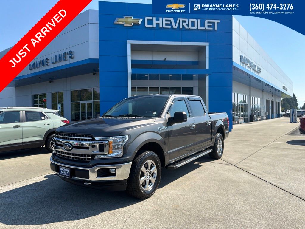 Gray (Magnetic Metallic) 2018 Ford F-150 Pickup Truck Four-Wheel Drive Automatic