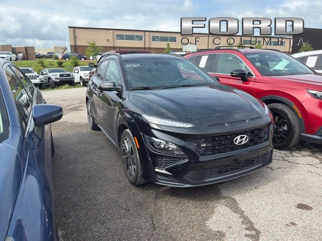 Abyss Black Pearl 2023 Hyundai Kona SUV / Crossover All-Wheel Drive Automatic
