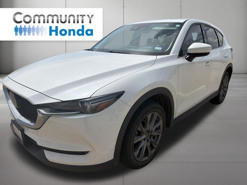 2020 Mazda CX-5 Grand Touring White at DeMontrond Automotive Group