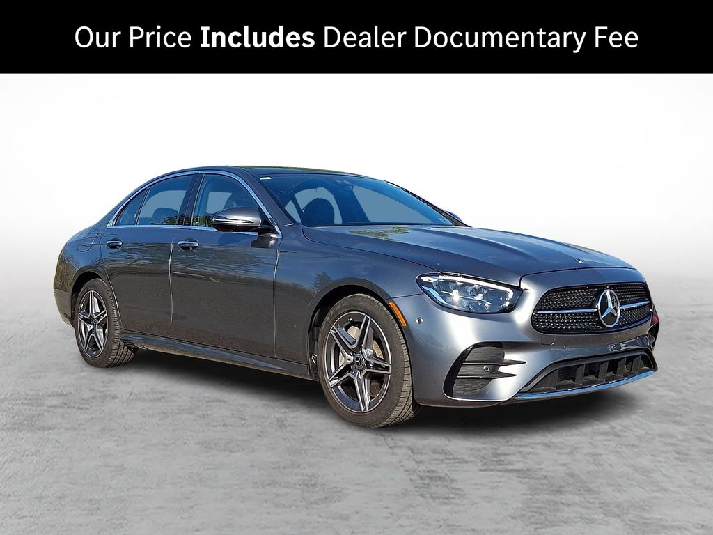 Selenite Gray Metallic 2023 Mercedes-Benz E-Class Sedan All-Wheel Drive 9-Speed Automatic