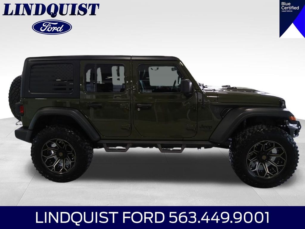 Sarge Green Clearcoat 2021 Jeep Wrangler Unlimited Sport S 4WD SUV / Crossover Four-Wheel Drive 8-Speed Automatic