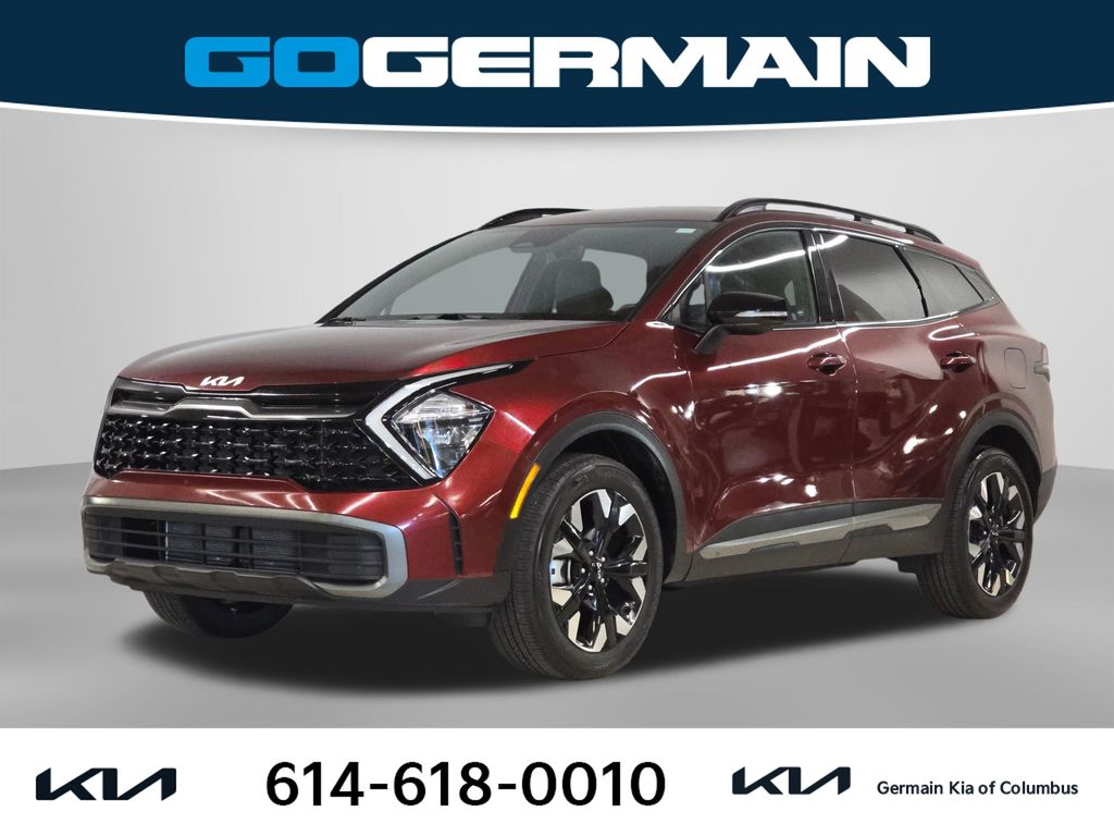 Dawning Red 2023 Kia Sportage X-Line AWD SUV / Crossover All-Wheel Drive 8-Speed Automatic