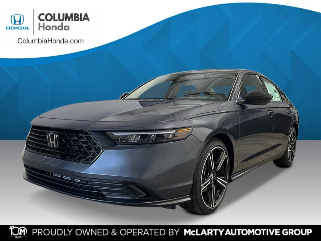 Meteorite Gray Metallic 2026 Honda Accord Sedan Front-Wheel Drive Continuously Variable Transmission